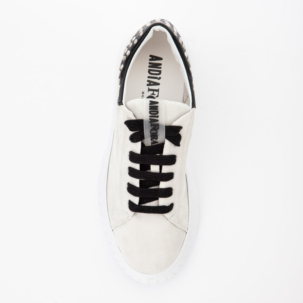 ZOE ROCK SUEDE WHITE