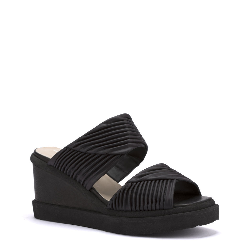 JULIA PLISSE BLACK