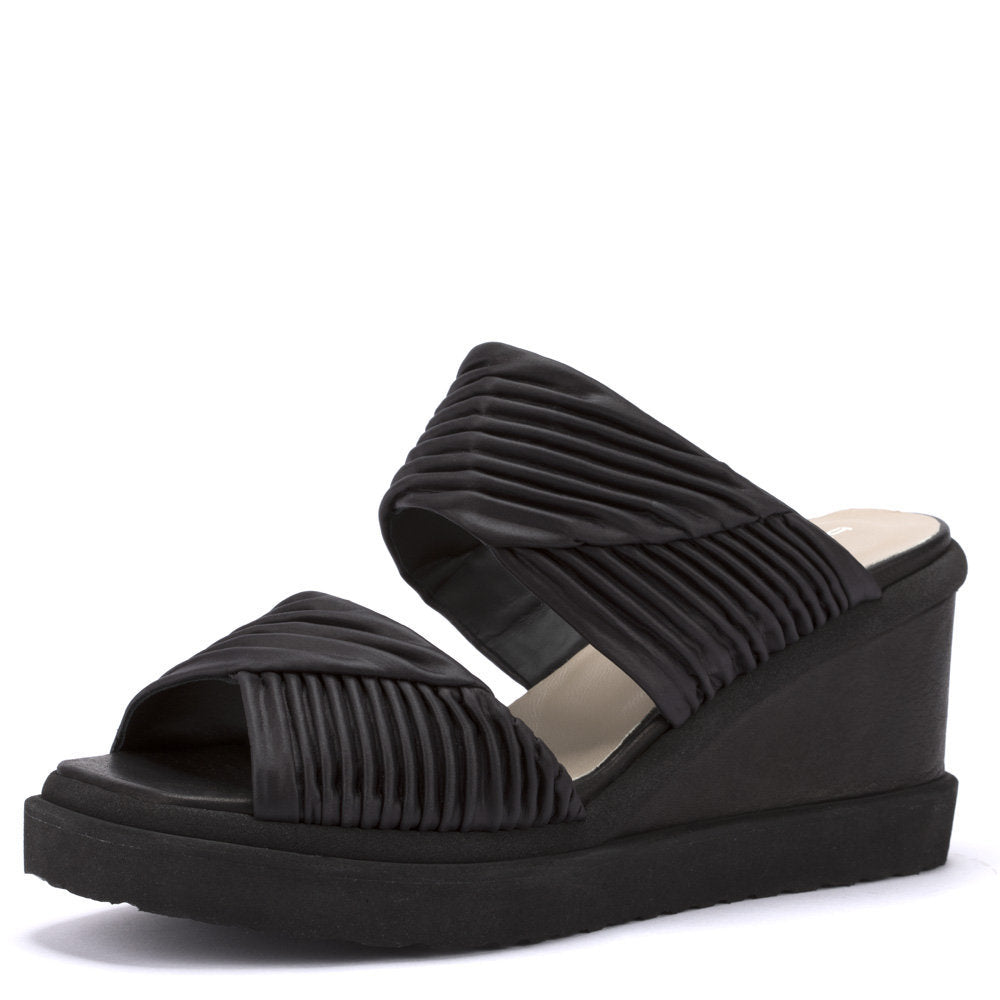 JULIA PLISSE BLACK