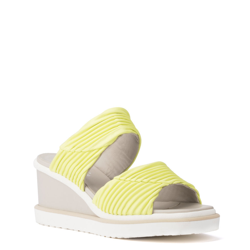 JULIA PLISSE YELLOW