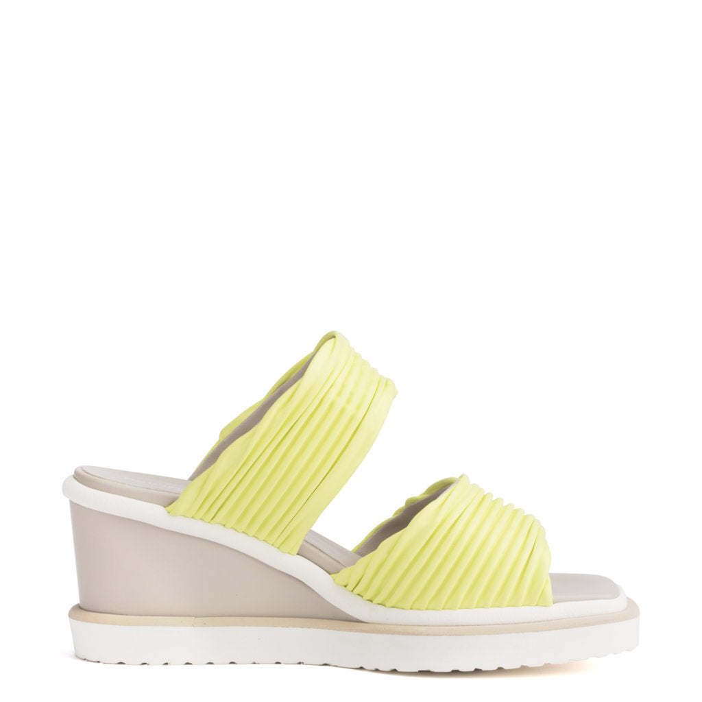 JULIA PLISSE YELLOW