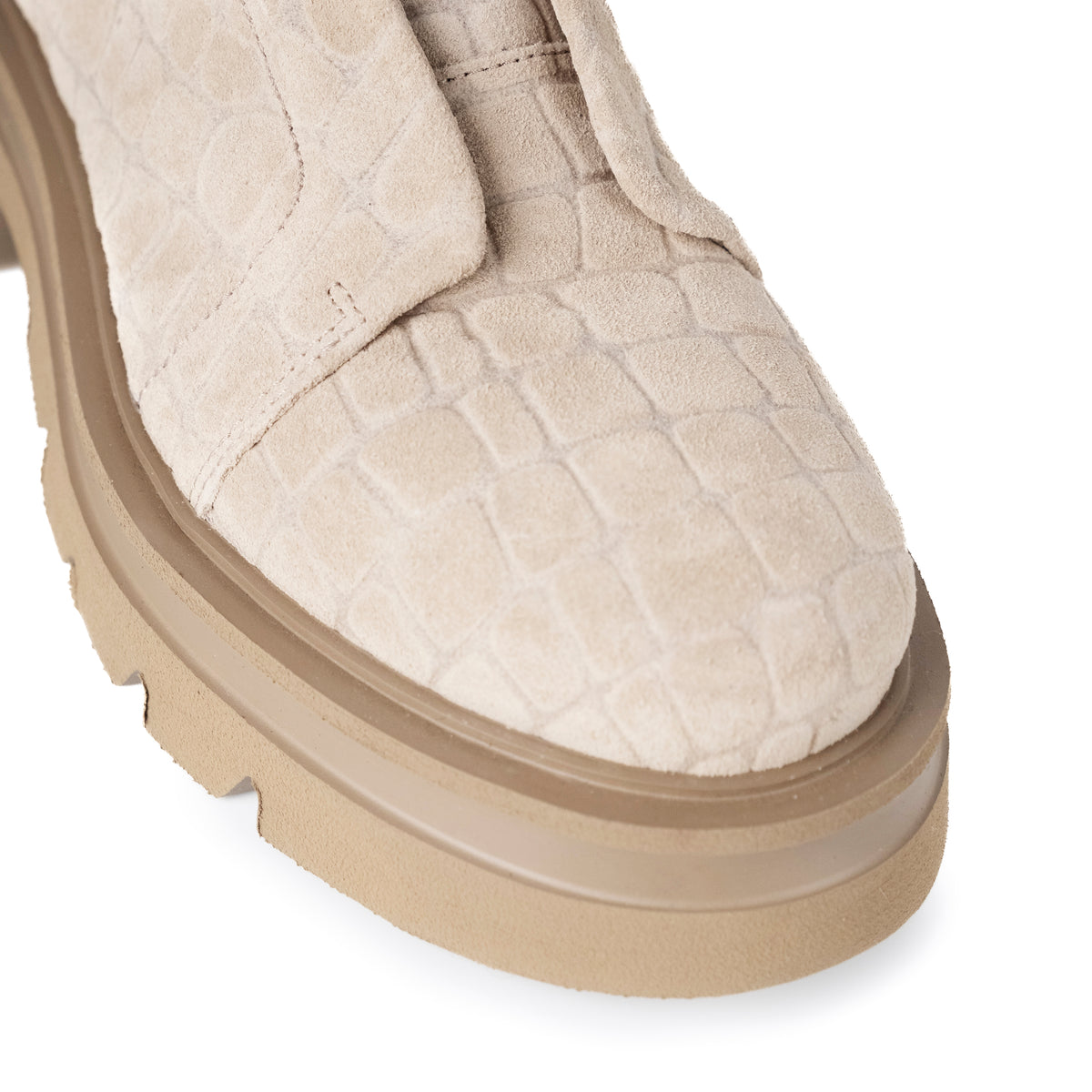 KUNI NO LACE COCCO SUEDE NATURAL