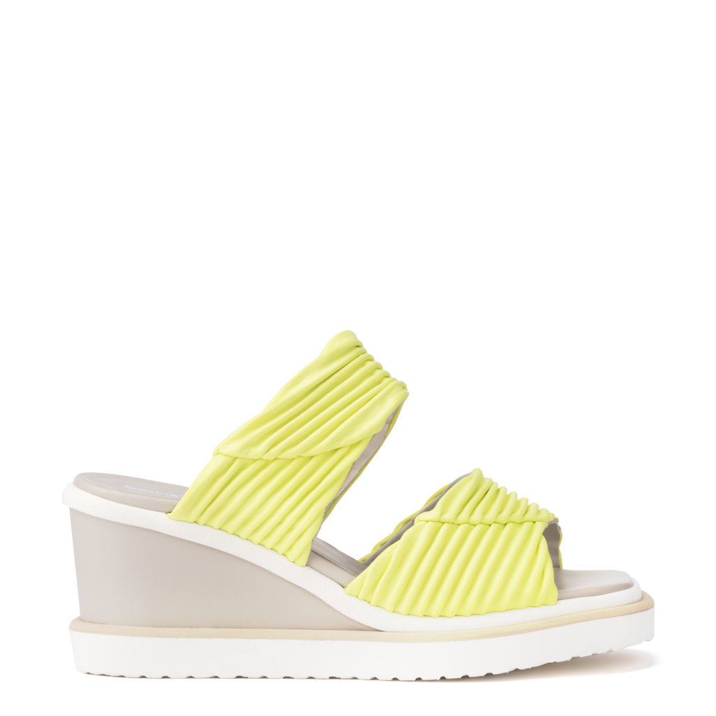 JULIA PLISSE YELLOW