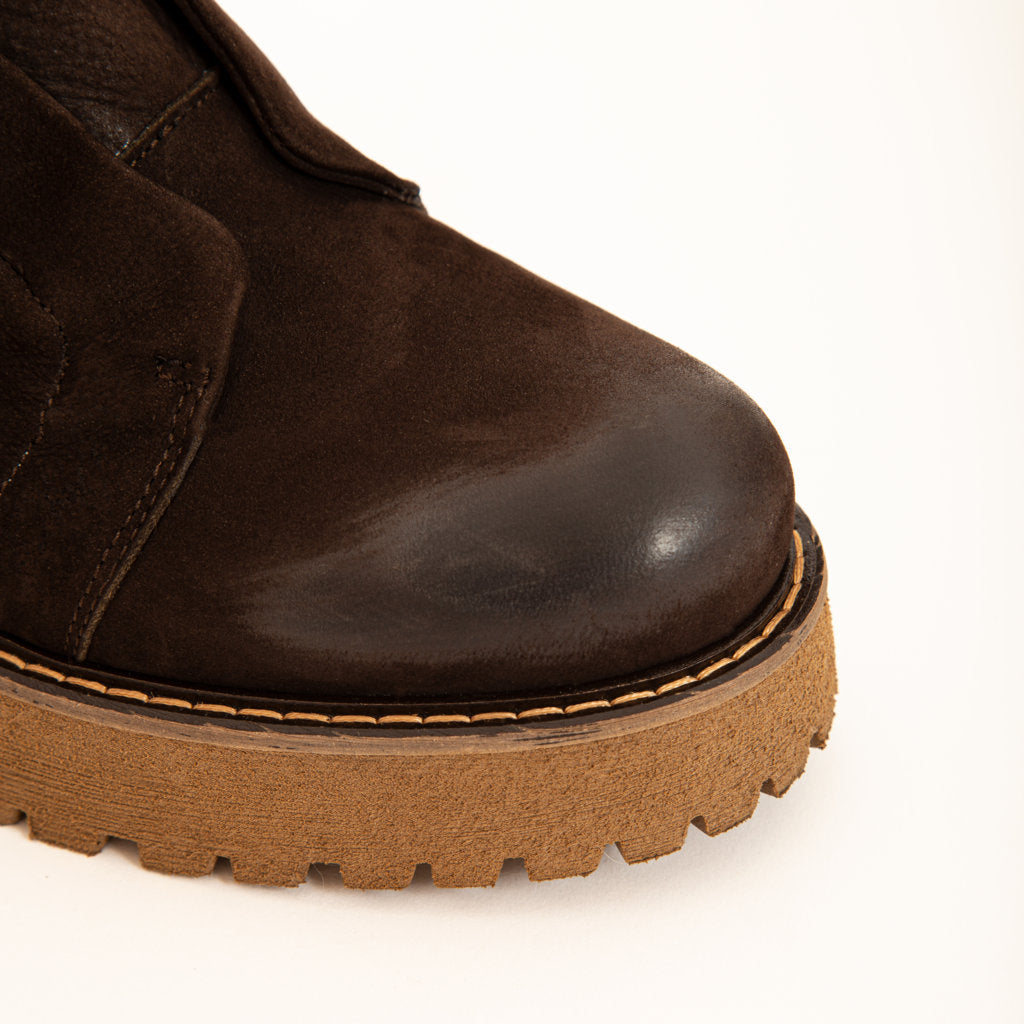 KUNI NO LACE MART CAMEL NABUK TDM