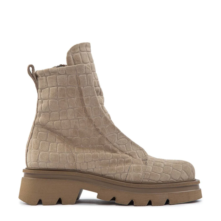 KUNI NO LACE COCCO SUEDE NATURAL CR