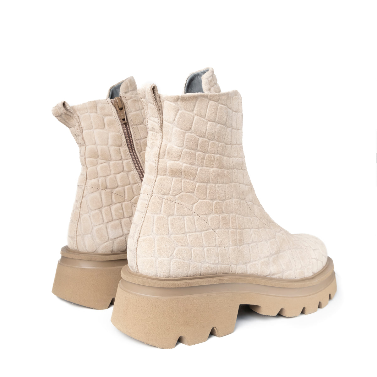 KUNI NO LACE  COCCO SUEDE NATURAL