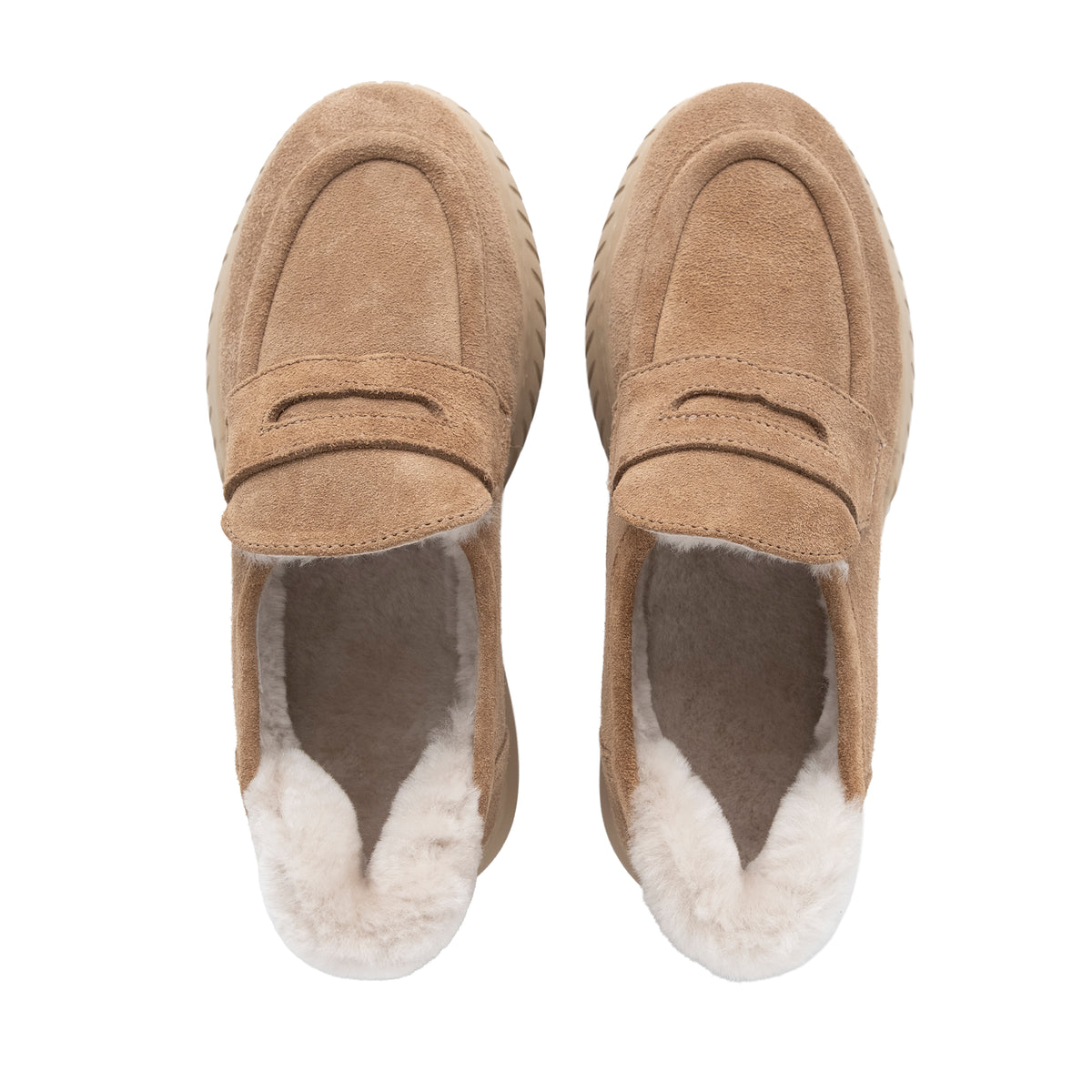 MOKA FUR  SUEDE NATURAL
