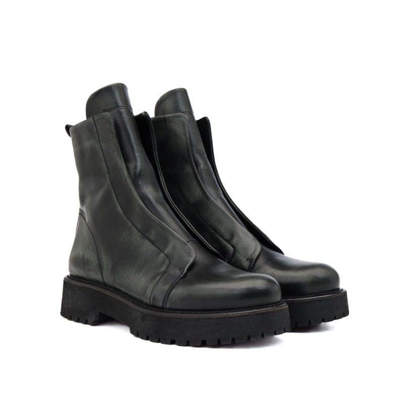 KUNI NO LACE CALF BLACK