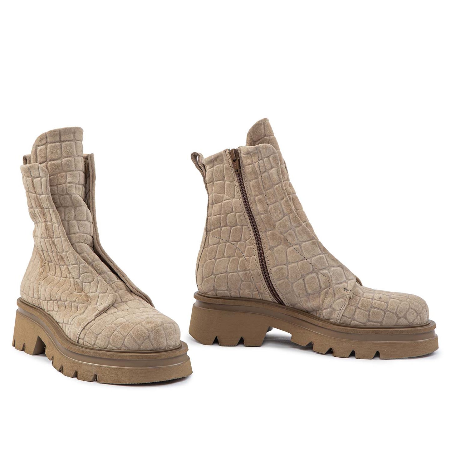 KUNI NO LACE COCCO SUEDE NATURAL CR